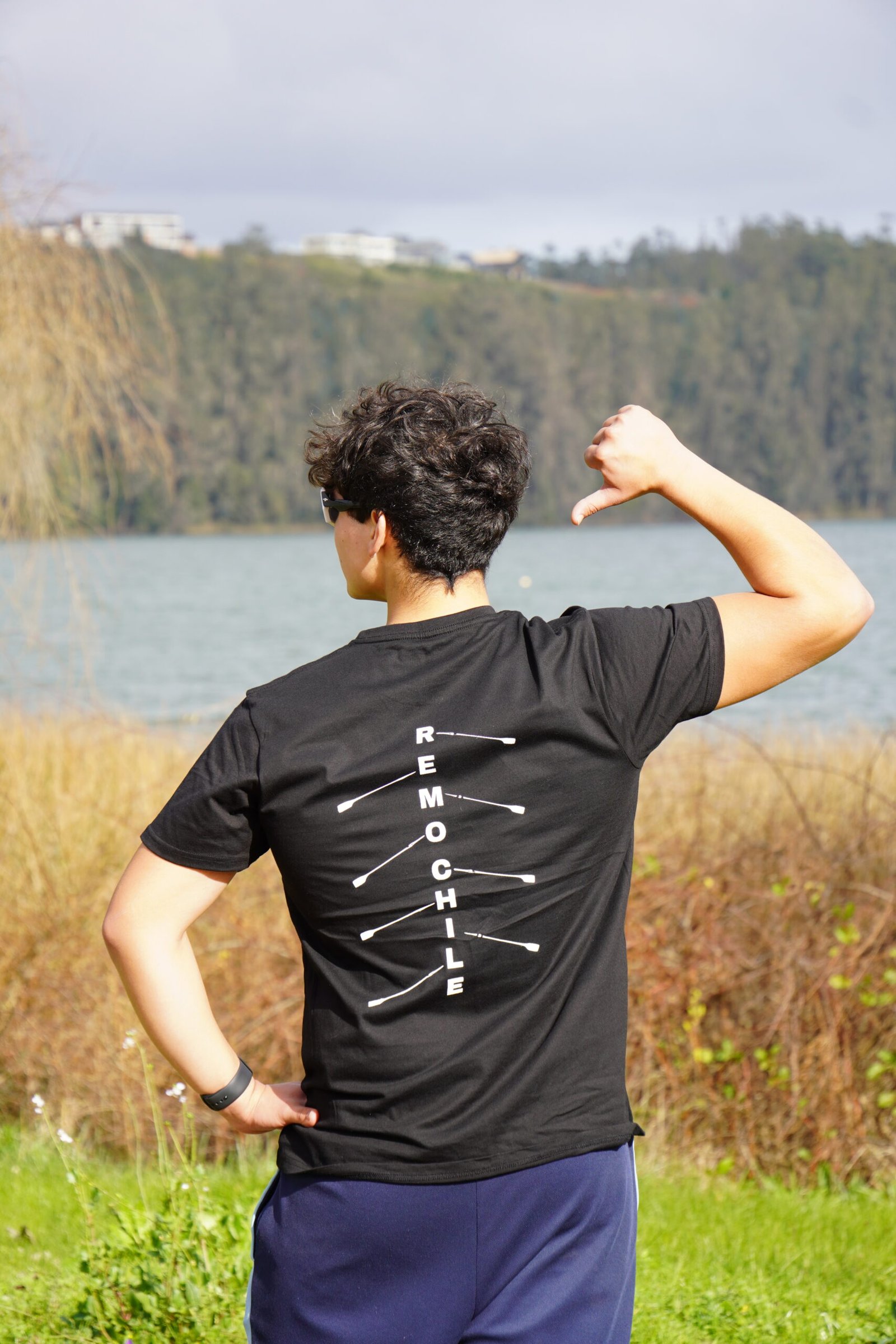 Polera RemoChile - Negra - Imagen 2