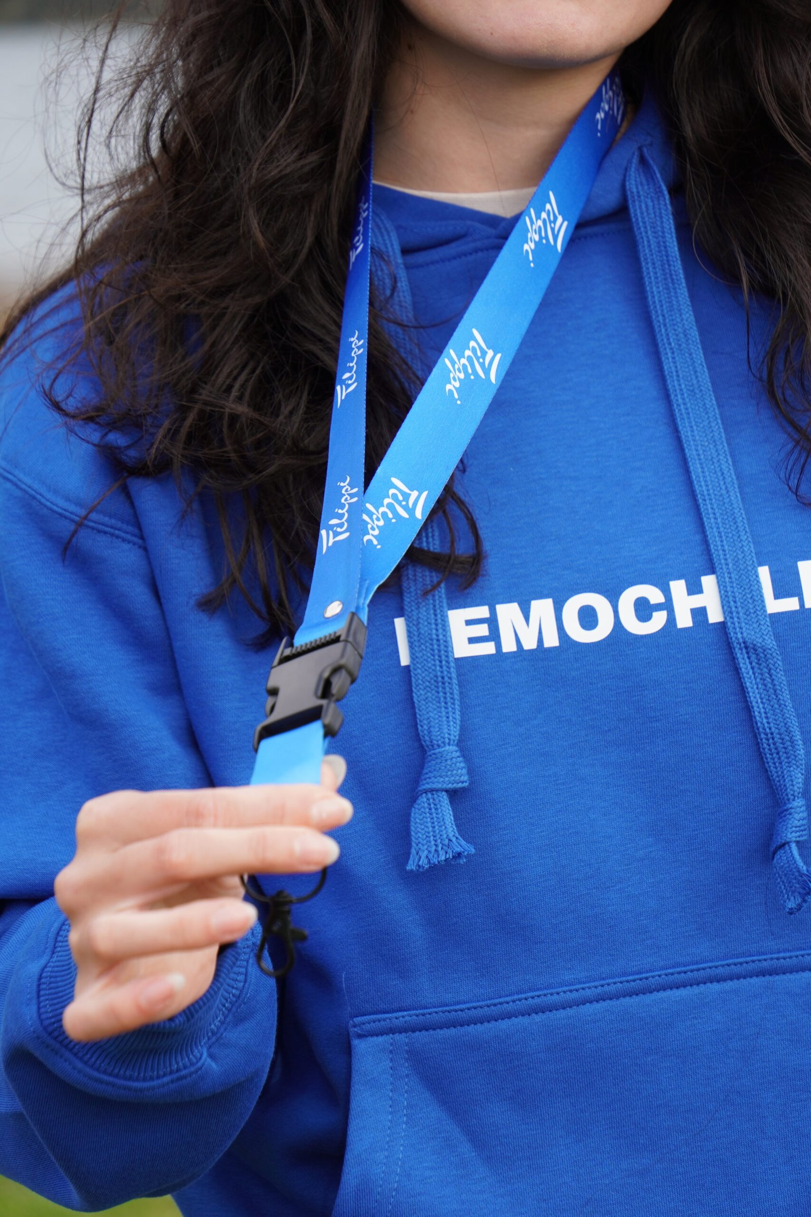 Lanyard Filippi azul
