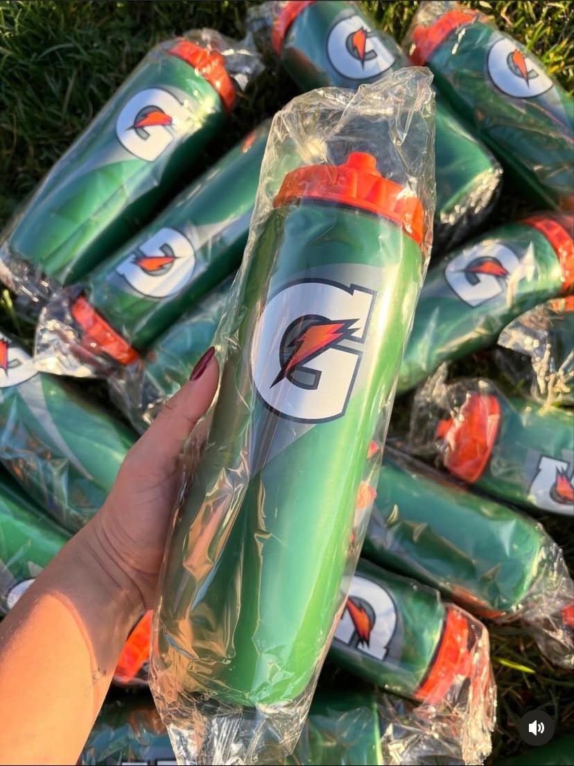 Botella Gatorade Antisplash Verde 1 Litro