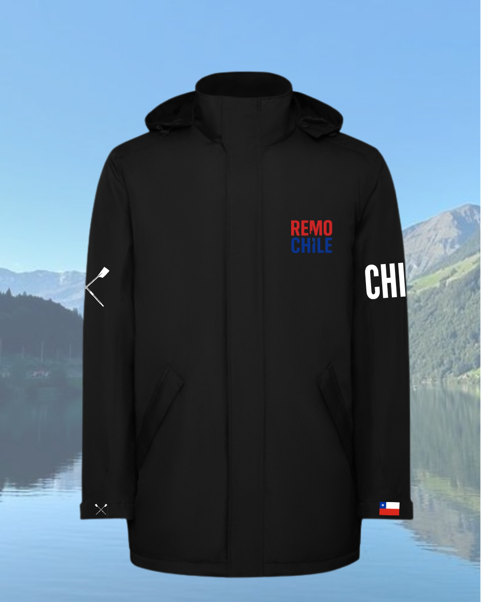 Casaca Impermeable RemoChile Negra | Edición Remeros