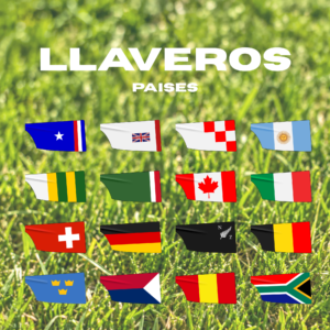 🏆 Llavero Pala Países