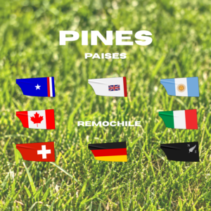 Pin Pala de Remo – Países